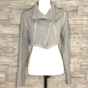 Lululemon Asymmetrical Cropped Bolero Jacket Size 10